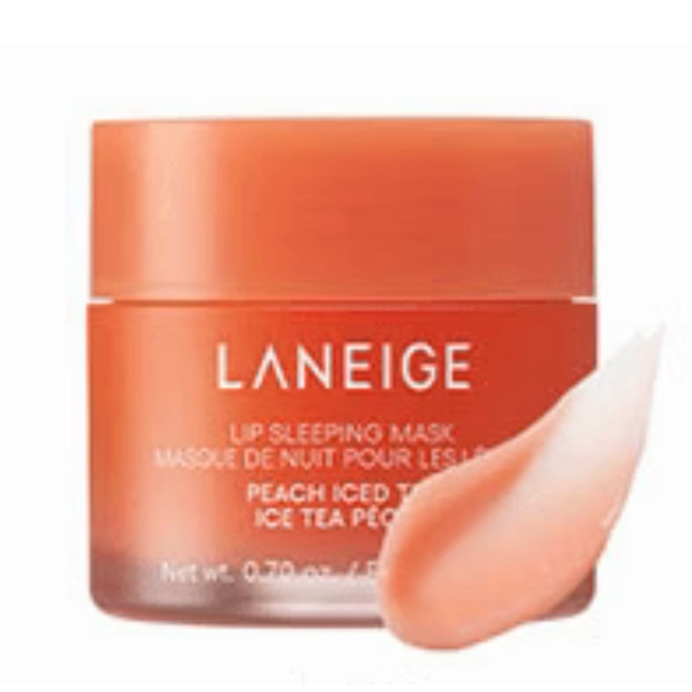 NIB LANEIGE Lip Sleeping Mask - Peach 🍑 Tea/Full Size